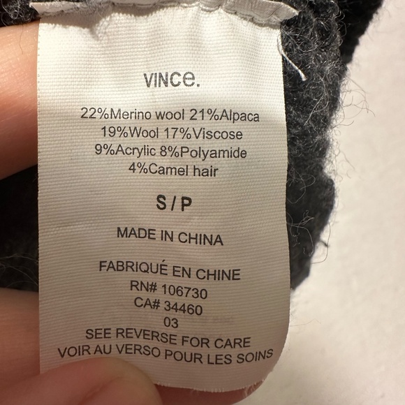 Vince Cable Knit Crewneck Wool Sweater - Size S - Picture 5 of 5